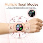 Smart Watch with Heart Rate Blood Pressure Sleep Monitor