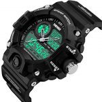 Mens Analog Digital Dual Display Sports Watches Military