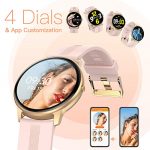 Smart Watch for Women, AGPTEK IP68 Waterproof Smartwatch