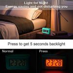 Reacher Mini Battery Operated Alarm Clock - Simple Basic Operation