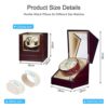 Double Watch Winder with Quiet Japanese Mabuchi Motor