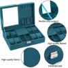 bestwishes Jewelry Box Watch Box Organizer 8-Slot