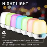 Star Projector Night Light Bluetooth Speaker Bedside Table Lamp