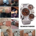 Rugged Elegance: Men's Military Watch with Stainless Steel Mesh Strap for Bold Outdoor Adventures