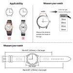 Dark Blue Watch Band, Quick Release Breeze Leather