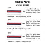 20mm Watch Band Nylon Replacement
