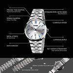 Mens Watch, Unique Quartz Analog Dress Business Casual Watches