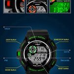 Fanmis Mens Military Multifunction Digital LED Watch