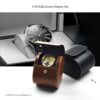 Leather Watch Storage Box Travel Single Watch Case