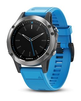 Stainless Steel with Blue Band Garmin quatix Multisport Marine Smartwatch