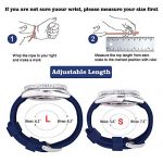 Ritche 20mm Silicone Watch Band Compatible with Samsung Galaxy