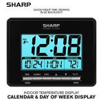 Auto Set Digital Alarm Clock Atomic Accuracy