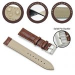CIVO Genuine Leather Watch Bands Top Calf Grain Leather