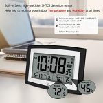 Atomic Clock Digital Wall or Desk for Seniors