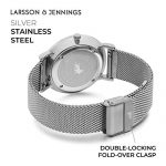 Larsson Jennings Watch with 40mm Black dial