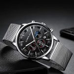 CUENA Replacement for Men Watch CRRJU Fashion Quartz