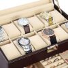 Display Drawer Lockable Watch Case Organizer