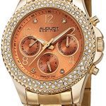 Filled Bezel August Steiner Women's Multifunction Watch