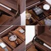 Box Organizer Watch Case with Glass Top