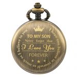 Personalized Pocket Watch Engraved Back Case