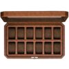 12 Slot Leather Watch Box - Luxury Watch Case Display Organizer