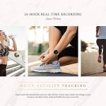Smart Watch Fitness Tracker with Heart Rate Sleep Blood Pressure