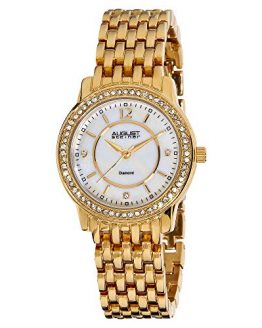 August Steiner Women's Petite Diamond Watch - Dazzling Diamond