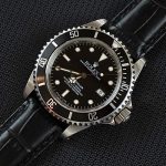 20mm Black - Standard Length - BARTON Alligator Grain