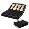 SONGMICS 8-Slot Portable Watch Box Travel Case Storage