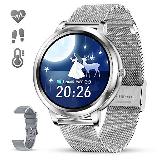 Bluetooth Fitness Tracker with Heart Rate Sleep Blood Pressure