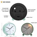 Alarm Clock Super Silent Alarm Clock for Desk