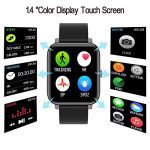 Donerton Smart Watch, Fitness Tracker 1.4 for Android Phones