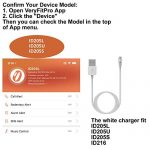 Smart Watch Charge Cables Set for ID205L