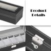 Leather Watch Box Display Case Organizer