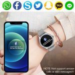 Fitness Smartwatch Compatible with iPhone Samsung Android Phone