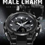Analog Digital Watch Waterproof Outdoor Sport Watch Military
