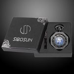 SIBOSUN Retro Old Railroad Style Octagon Steampunk Mechanical