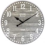 FirsTime & Co. 20" Arlo Gray Wall Clock, Light