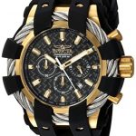 Invicta Men's Bolt Steel and Silicone Chronograph Quartz Watch