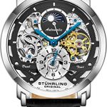 Stuhrling Original Automatic Watch Skeleton Leather