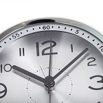 Non-Ticking Silent Metal Small Clock