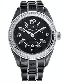 Automatic Black Dial Watch Perrelet Classic Eve