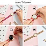 CLUSE La Bohème Mesh Rose Gold Black Black Women's Watch