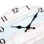 Round Wall Clock Vintage Rustic