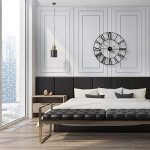 Large Decorative Wall Clock Round Oversized Centurian