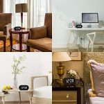 Small LED Digital Alarm Clock with Snooze