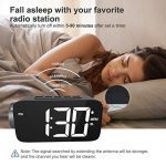 Projection Led Alarm Clock Radio Digital Alarm