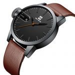 Watch, Mens Watch Sports Fashion Casual Leather Minimalism