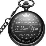 Retro Vintage Quartz Roman Numerals Pocket Watch