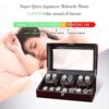 6 Watch Winder with 7 Storages Box Case - Super Quiet Mabuchi Motor, Zero Magnetization, Programmed Rotational Setting